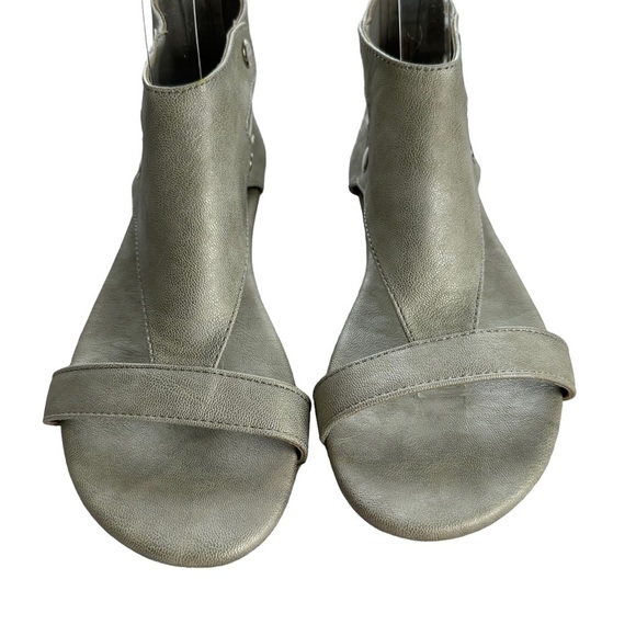 Corkys Sz 9 Women's Silver Pewter Amelia Wedge Sandal - Picture 4 of 10